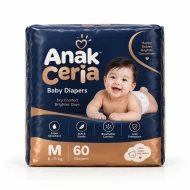 Anak Ceria Baby Diapers Size M 60s