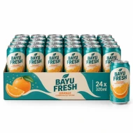 Bayu Fresh Orange Carbonated Drink 24 x 320ml
