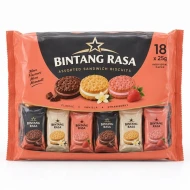 Bintang Rasa Assorted Sandwich Biscuits 18 x 25g
