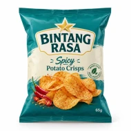 Bintang Rasa Spicy Potato Crisps 65g