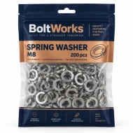 BoltWorks Spring Washer M8 200pcs