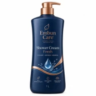 Embun Care Shower Cream Fresh 1L
