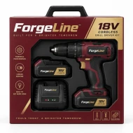 ForgeLine Cordless Drill Driver 18V Kit