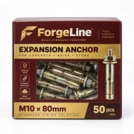 ForgeLine Expansion Anchor M10 x 80mm 50pcs