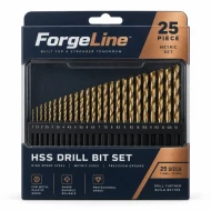 ForgeLine HSS Drill Bit Set 25 Piece