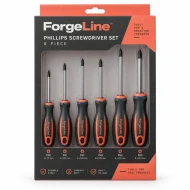 ForgeLine Phillips Screwdriver Set 6 Piece