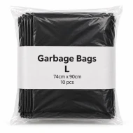 Garbage Bag Black (L)