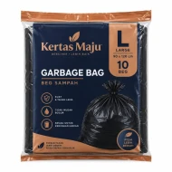 Kertas Maju Garbage Bag Black (L)