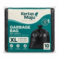 Kertas Maju Garbage Bag Black (XL)