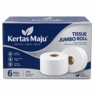 Kertas Maju Tissue Jumbo Roll Carton
