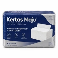 Kertas Maju Tissue M-Fold / Interfold Hand Towel
