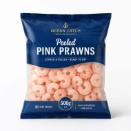 Langkawi Bay Frozen Prawns Peeled 500g