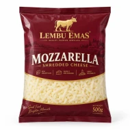Lembu Emas Mozzarella Shredded Cheese 500g