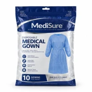 MediSure Disposable Medical Gown 10pcs
