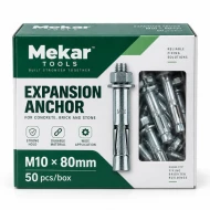 Mekar Tools Expansion Anchor M10 x 80mm 50pcs