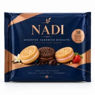 Nadi Assorted Sandwich Biscuits 18 x 25g
